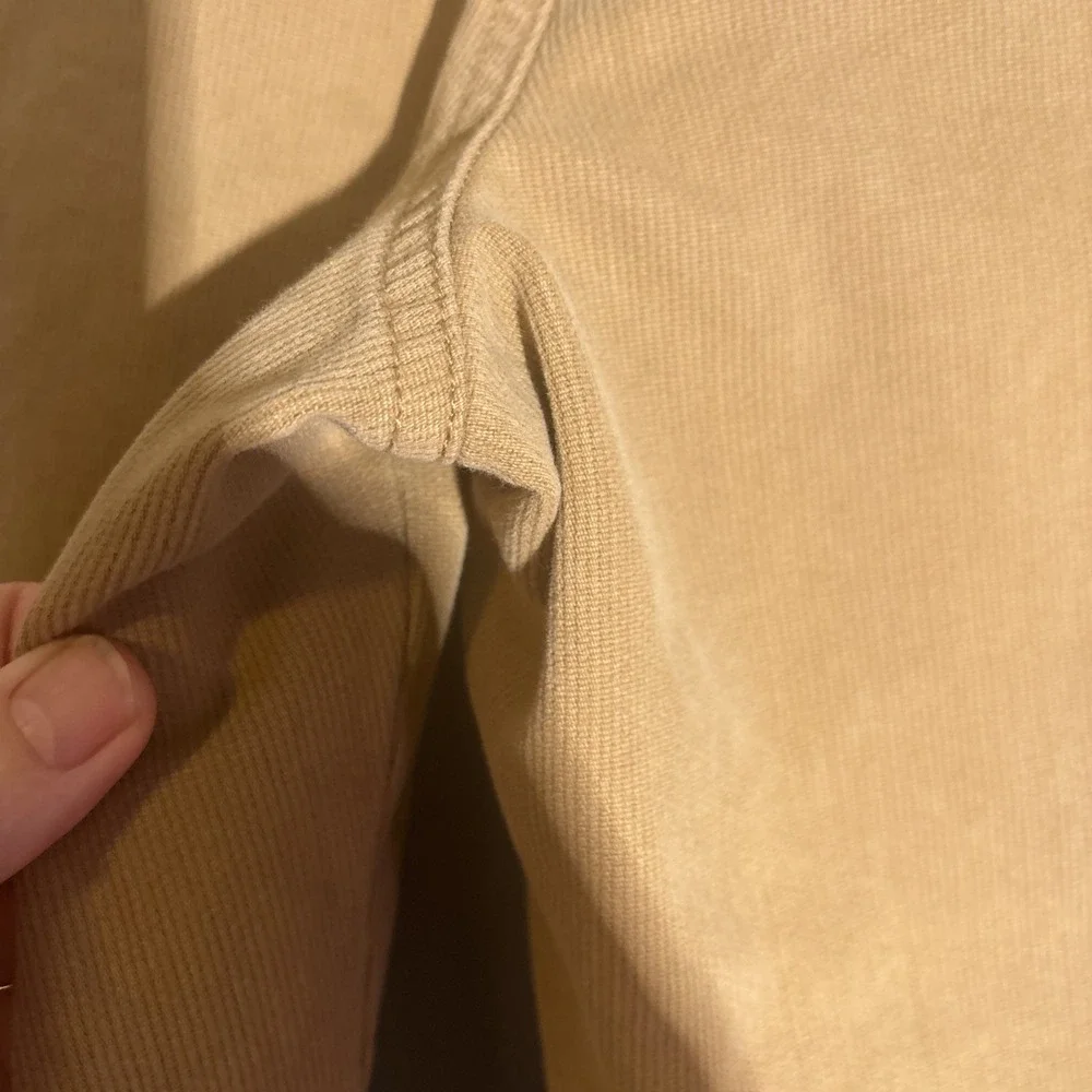 Men's‎ Talbots Micro Corduroy Beige Pants 34W32L
